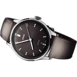 Oris Artelier Date Stainless Steel / Chocolate Black 01 733 7810 4054-07 6 20 18FC