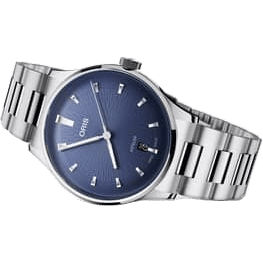 Oris Artelier Date Stainless Steel / Blue / Bracelet 01 733 7810 4055-07 8 20 20