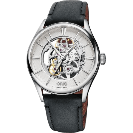 Oris Artelier Skeleton 40 Stainless Steel 01 734 7721 4051-07 5 21 34FC