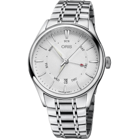 Oris Artelier Pointer Day Date 40 Stainless Steel / Silver / Bracelet 01 755 7742 4051-07 8 21 88