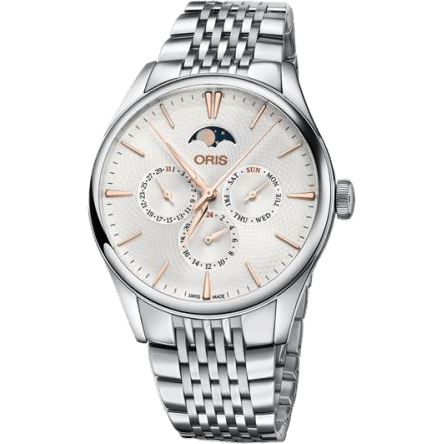 Oris Artelier Complication 40 Stainless Steel / Silver / Bracelet 01 781 7729 4031-07 8 21 79