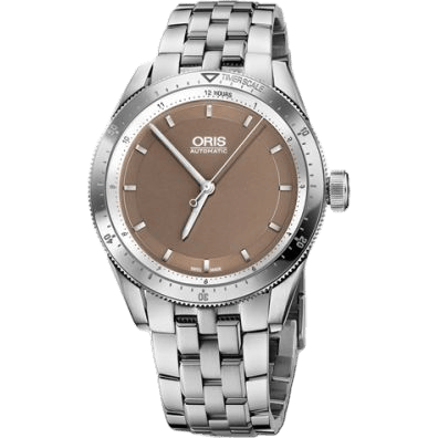 Artix GT Date Stainless Steel / Brown / Bracelet