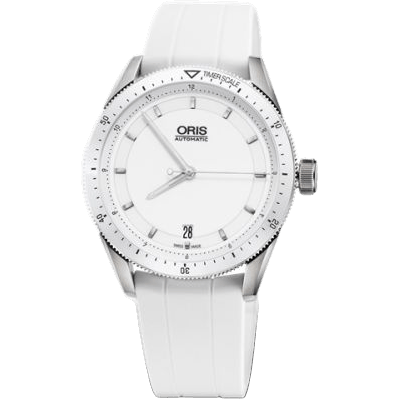 Artix GT Date Stainless Steel - Ceramic / White / Rubber