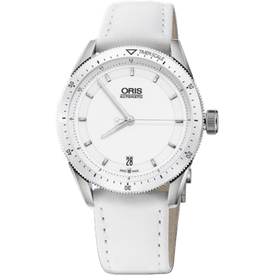 Artix GT Date Stainless Steel - Ceramic / White