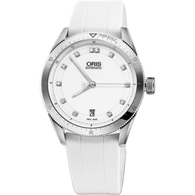 Artix GT Date Stainless Steel / White - Diamond / Rubber