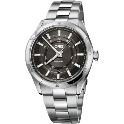 Artix GT Day Date Stainless Steel / Grey / Bracelet