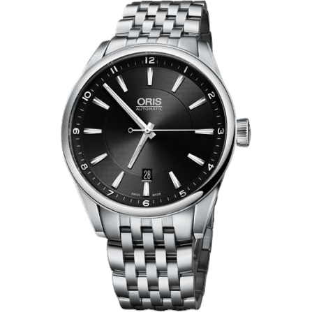 Artix Date 42 Stainless Steel / Black / Bracelet