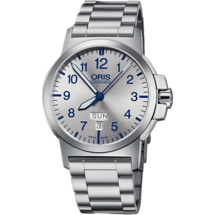 BC3 Advanced Day Date Stainless Steel / Silver / Bracelet