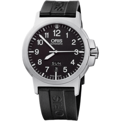 BC3 Advanced Day Date Stainless Steel / Black / Rubber