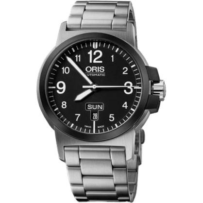 BC3 Advanced Day Date Stainless Steel - DLC / Black / Bracelet