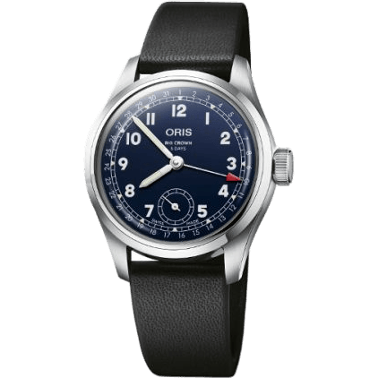Big Crown Pointer Date Calibre 403 Stainless Steel / Blue
