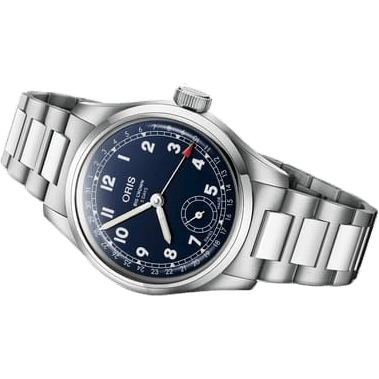 Big Crown Pointer Date Calibre 403 Stainless Steel / Blue / Bracelet