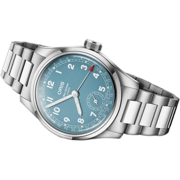 Oris Big Crown Pointer Date 38 Calibre 473 Stainless Steel / Blue / Bracelet 01 473 7786 4065-07 8 19 06