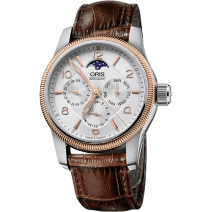 Big Crown Complication Stainless Steel - Rose Gold / Silver