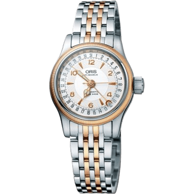 Big Crown Pointer Date 28.5 Stainless Steel - Rose Gold / Silver / Bracelet