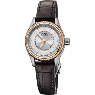 Big Crown Pointer Date 29 Stainless Steel - Rose Gold / Silver