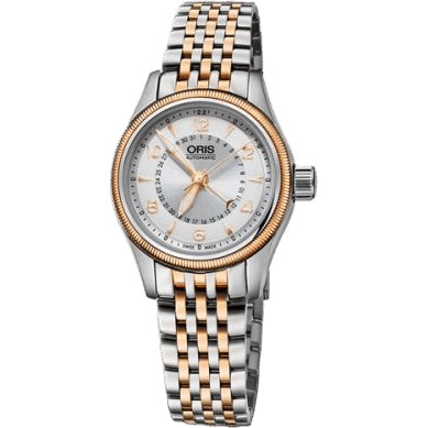 Big Crown Pointer Date 29 Stainless Steel - Rose Gold / Silver / Bracelet