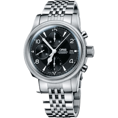 Big Crown Chronograph Stainless Steel / Black / Bracelet