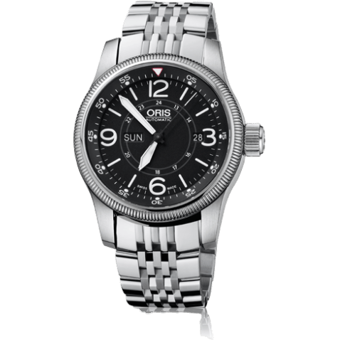 Oris Big Crown Timer Stainless Steel / Black / Bracelet 01 735 7660 4064-07 8 22 76
