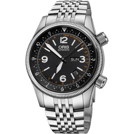 Oris Big Crown Royal Flying Doctor Service Stainless Steel / Black / Bracelet 01 735 7672 4084-Set MB