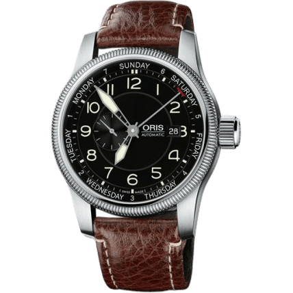 Oris Big Crown Small Second Pointer Day Stainless Steel / Black 01 745 7629 4064-07 5 22 77FC