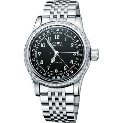 Big Crown Original Pointer Date 40 Stainless Steel / Black / Bracelet