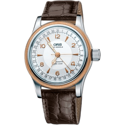 Oris Big Crown Pointer Date 40 Stainless Steel - Rose Gold / Silver 01 754 7543 4361-07 5 20 52