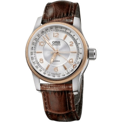 Oris Big Crown Pointer Date 40 Stainless Steel - Rose Gold / Silver 01 754 7628 4361-07 5 20 77FC