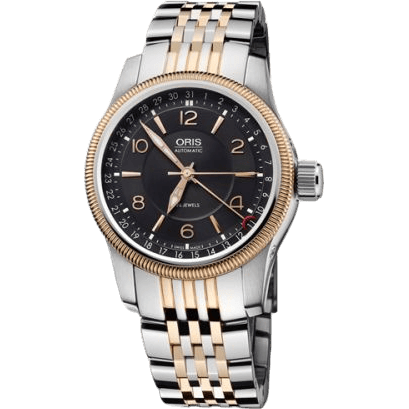 Oris Big Crown Pointer Date 40 Stainless Steel - Rose Gold / Black / Bracelet 01 754 7628 4364-07 8 20 78
