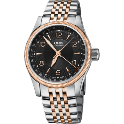 Oris Big Crown Pointer Date 40 Stainless Steel - Rose Gold / Bracelet 01 754 7679 4334-07 8 20 32