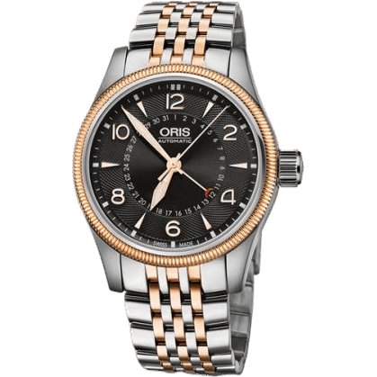 Oris Big Crown Pointer Date 40 Stainless Steel - Rose Gold / Black / Bracelet 01 754 7679 4364-07 8 20 32