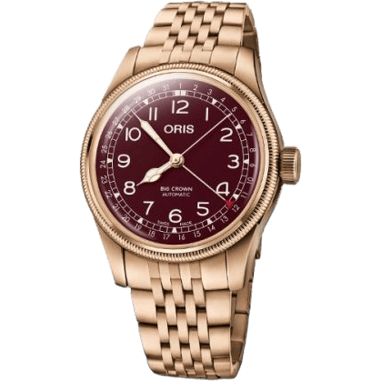 Big Crown Original Pointer Date 40 Bronze / Red / Bracelet