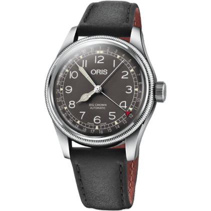 Oris Big Crown Pointer Date 40 Stainless Steel / Black / Strap 01 754 7741 4064-07 5 20 65