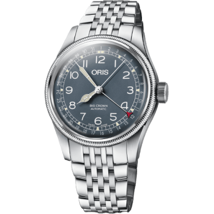 Oris Big Crown Pointer Date 40 Stainless Steel / Blue / Bracelet 01 754 7741 4065-07 8 20 22