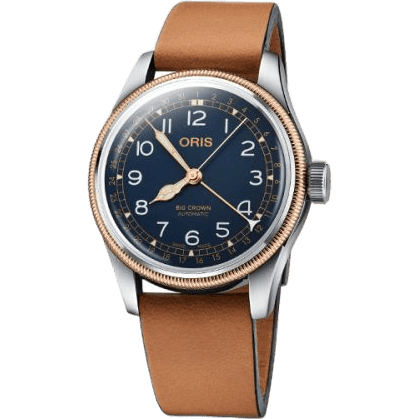 Oris Big Crown Pointer Date 40 Stainless Steel - Bronze / NZZ Edition 01 754 7741 4315-Set