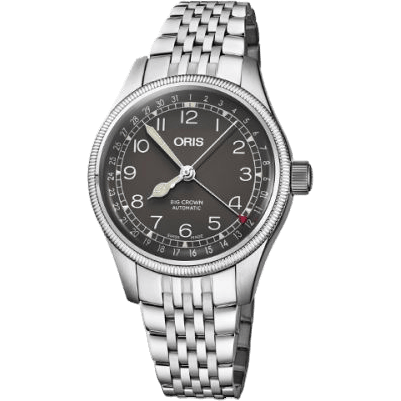 Oris Big Crown Pointer Date 36 Stainless Steel / Black / Bracelet 01 754 7749 4064-07 8 17 22