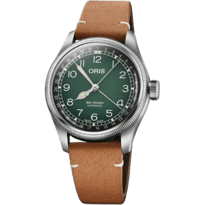 Oris Big Crown Pointer Date Cervo Volante / Green 01 754 7779 4067-Set