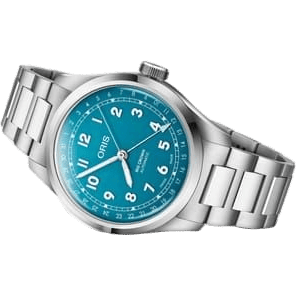 Oris Big Crown Pointer Date 40 Stainless Steel / Turquoise / Bracelet 01 754 7798 4065-07 8 20 06