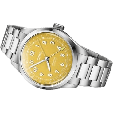 Oris Big Crown Pointer Date 40 Stainless Steel / Yellow / Bracelet 01 754 7798 4069-07 8 20 06
