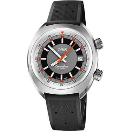 Chronoris Date / Grey / Rubber