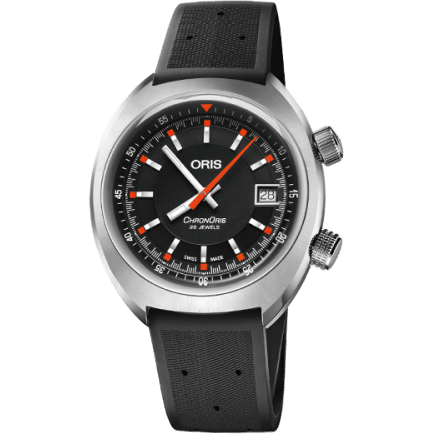 Chronoris Date / Black / Rubber