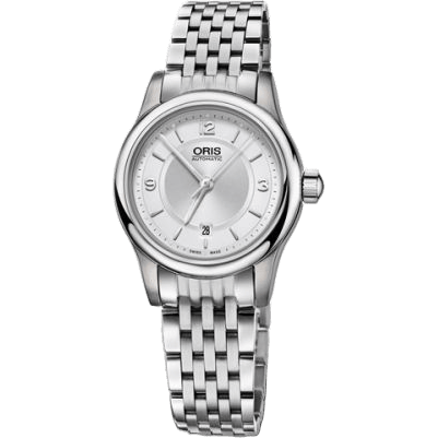 Oris Classic Date Lady 28.5 Stainless Steel / Silver / Bracelet 01 561 7650 4031-07 8 14 61