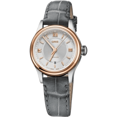 Classic Date Lady 28.5 Stainless Steel - Rose Gold / Silver