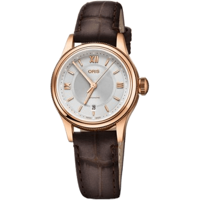 Classic Date Lady 28.5 Rose Gold / Silver