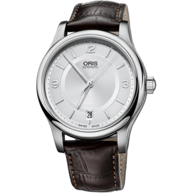 Classic Date 37 Stainless Steel / Silver