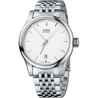 Classic Date 37 Stainless Steel / Silver / Bracelet