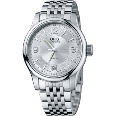Classic Date 37 Stainless Steel / Silver / Bracelet