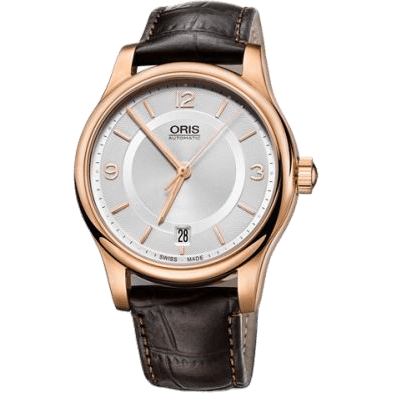 Classic Date 37 Rose Gold / Silver
