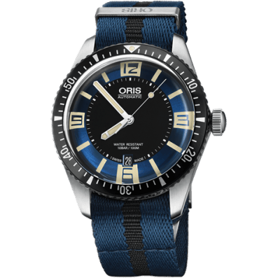 Oris Divers Sixty-Five 40 Stainless Steel / Blue / NATO 01 733 7707 4035-07 5 20 29FC