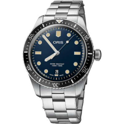 Oris Divers Sixty-Five 40 Stainless Steel / Blue / Bracelet 01 733 7707 4055-07 8 20 18